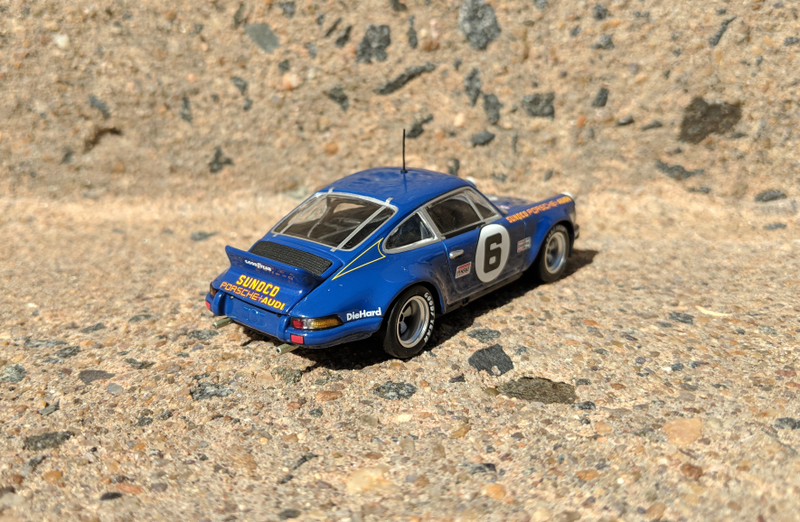 Illustration for article titled Blue Monday: 1973 Porsche 911 RSR